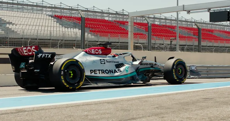 Mercedes hield geheime testdag met vernieuwde W13 op Paul Ricard