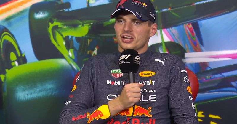 Video: Max Verstappen over sfeer in Monza: 'Niet geweldig voor mij'