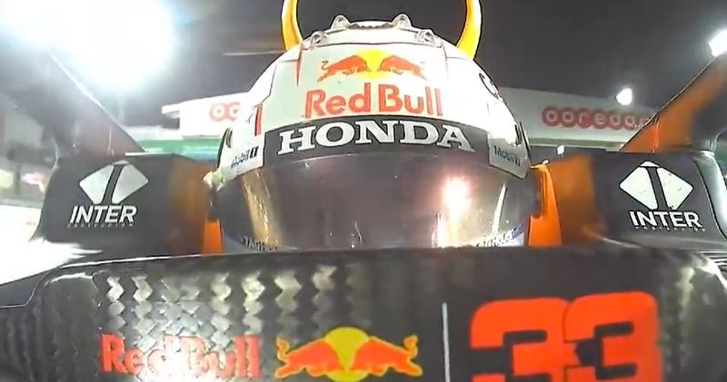 Video. Boordradio Max Verstappen na afloop GP Qatar