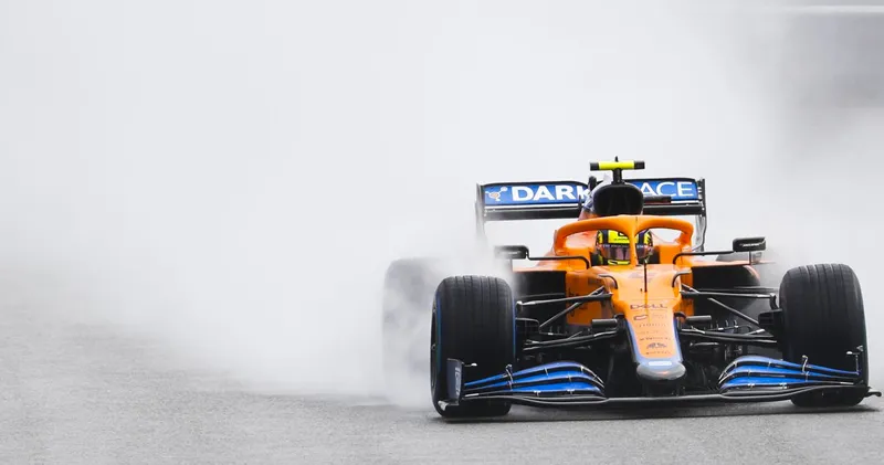 Lando Norris ontvangt gridstraf na crash in België
