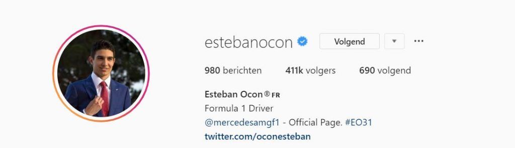 Hint Esteban Ocon naar een terugkeer in de Formule 1?