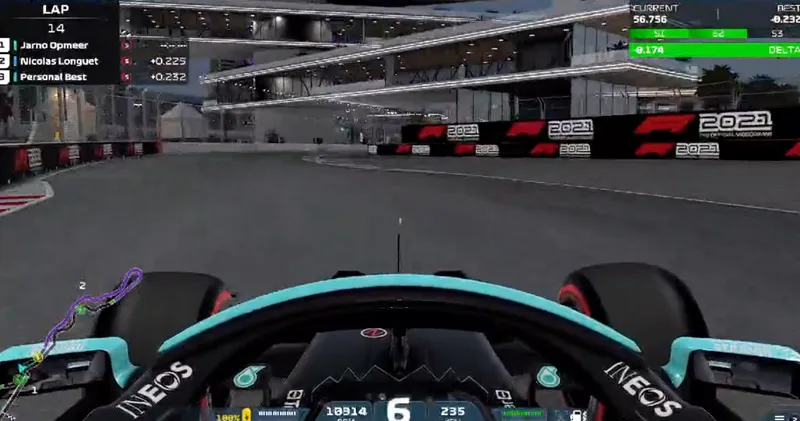 Video. Jarno Opmeer toont rondje op het Jeddah Street Circuit