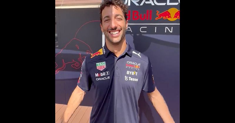 Video. Daniel Ricciardo reageert op terugkeer bij Red Bull Racing
