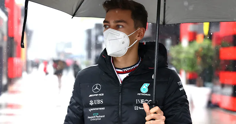 George Russell ondervindt fysieke problemen door porpoising Mercedes