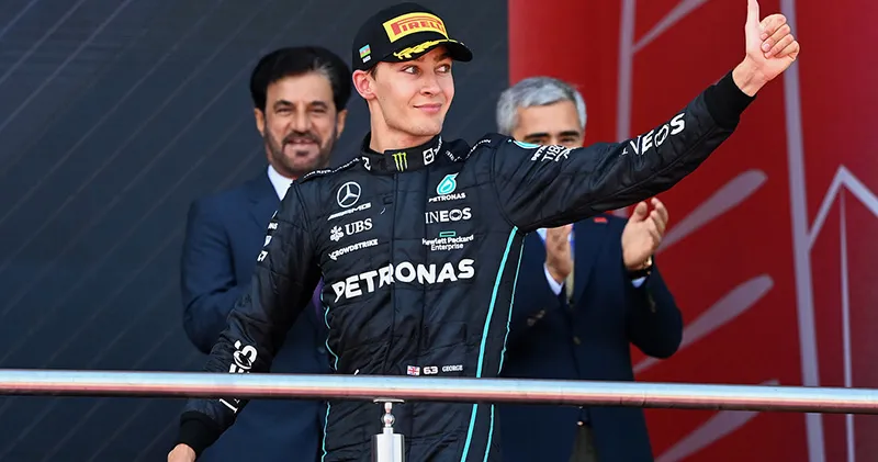 Lando Norris ziet andere Russell bij Mercedes: 'Zie zijn leuke kant niet meer'