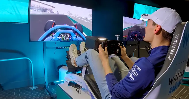 Video. George Russell neemt je mee over het circuit van Miami