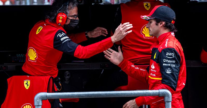 Ferrari geeft update over motorprobleem Carlos Sainz in Oostenrijk