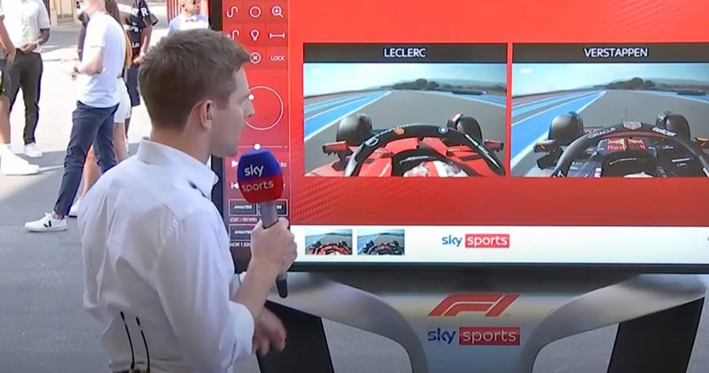 Video. Sky Sports analyseert verschil tussen pole en ronde Max Verstappen