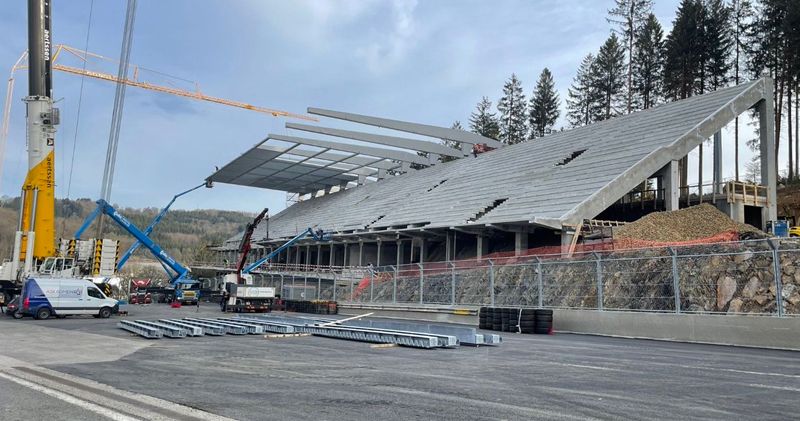 Spa-Francorchamps deelt nieuwe beelden van verbouwingen circuit