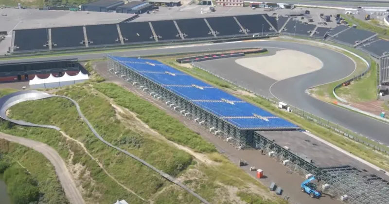 Video. Circuit Zandvoort van bovenaf met bijna 85.000 zitplekken