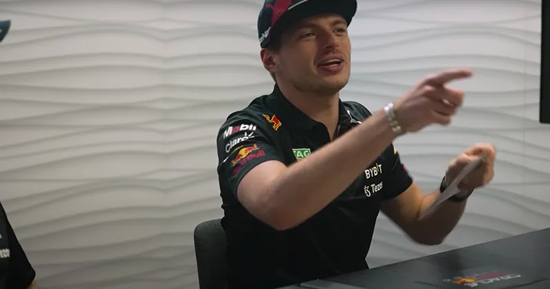Video. Max Verstappen en Sergio Pérez spelen 'True or False'