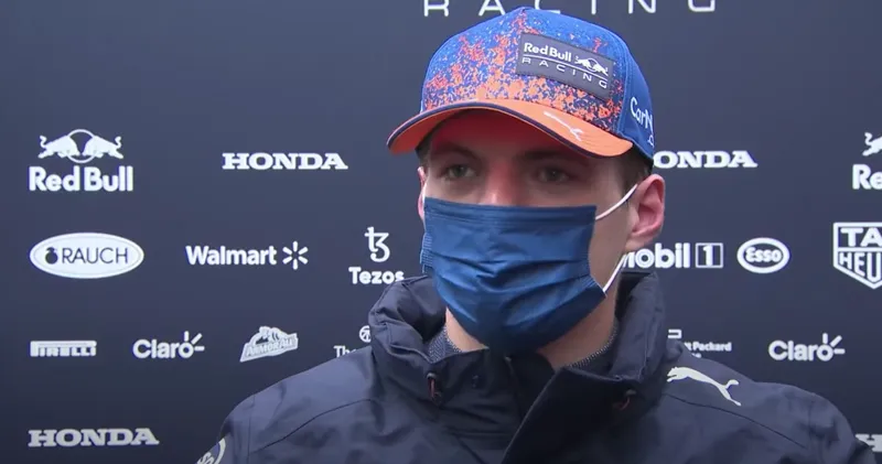 Video. De reactie van Max Verstappen na zijn crash in België