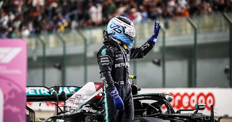 Breaking. Valtteri Bottas ontvangt drie plaatsen gridstraf voor GP Qatar