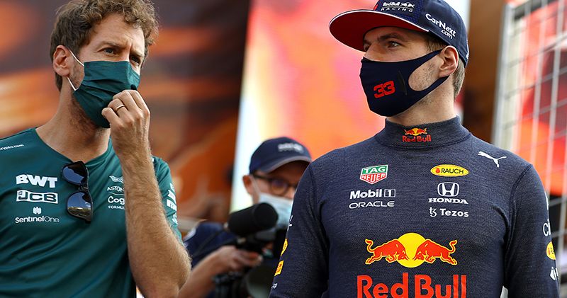 Sebastian Vettel over zijn gevechten met Verstappen: 'Max was roekeloos'