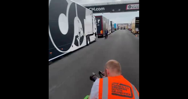 Video. De eerste F1-vrachtwagens zijn al gearriveerd op Zandvoort