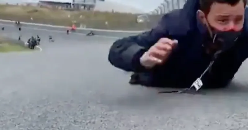 Video. Will Buxton laat zien hoe steil de banking op Zandvoort is
