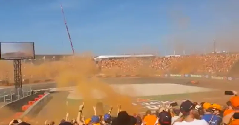 Video. Verstappen-fans maken er een feestje van tijdens Dutch Grand Prix
