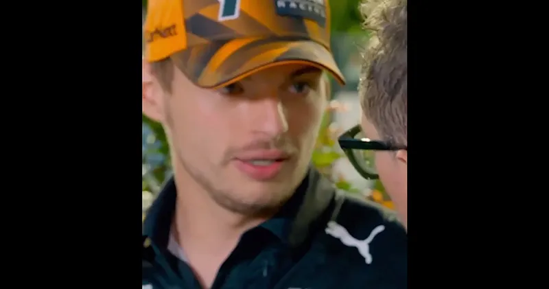 Video: Max Verstappen heeft geweldig advies voor Alan Carr: 'Doe je ogen dicht'