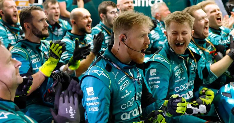 'Opmars Aston Martin te danken aan leegroof van Red Bull Racing'