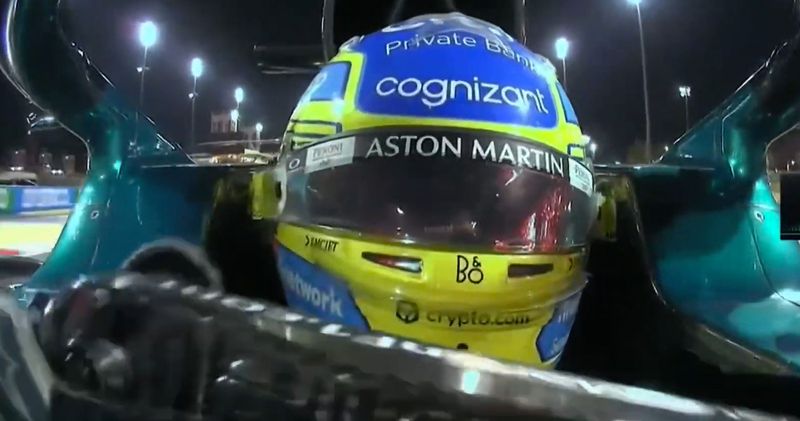 Video: Fernando Alonso reageert vol blijdschap op zijn race in Bahrein