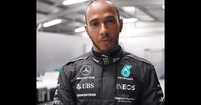 Video. Lewis Hamilton over eerste run in W14: 'Zo dankbaar'