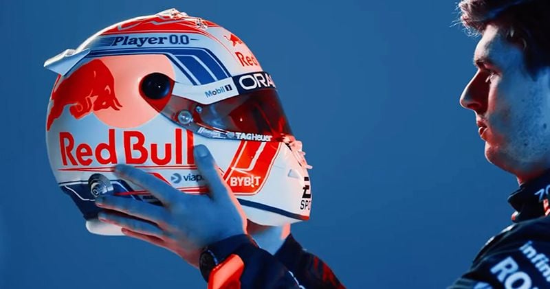 Video. Max Verstappen legt de keuze voor zijn 2023-helm uit