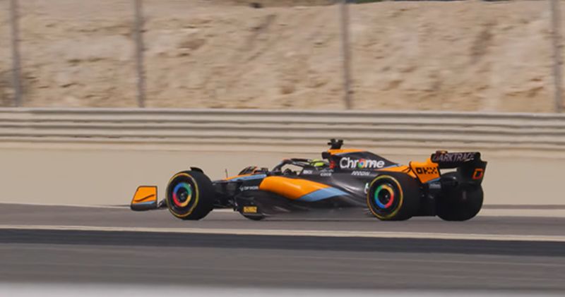 Video: McLaren stuurt nieuwe MCL60 voor het eerst het asfalt van Bahrein op