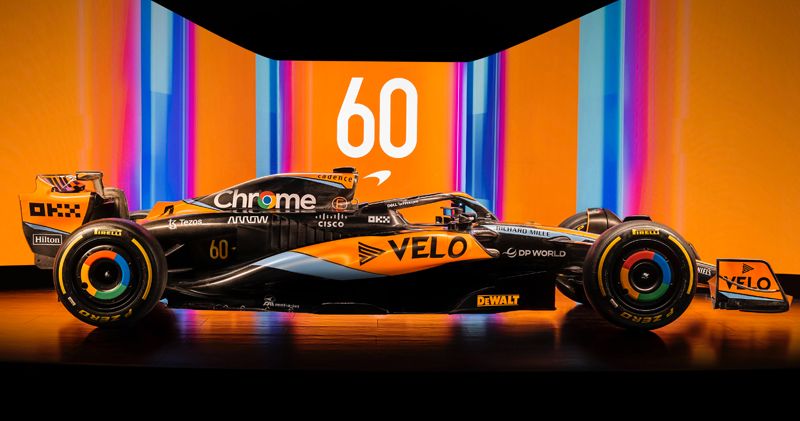 McLaren maakt nieuwe MCL60 bekend voor aankomend Formule 1-seizoen
