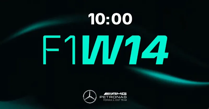 LIVE: Bekijk hier de lancering van de nieuwe Mercedes W14
