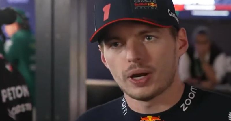 Video. De reactie van Max Verstappen na zijn overwinning in Bahrein