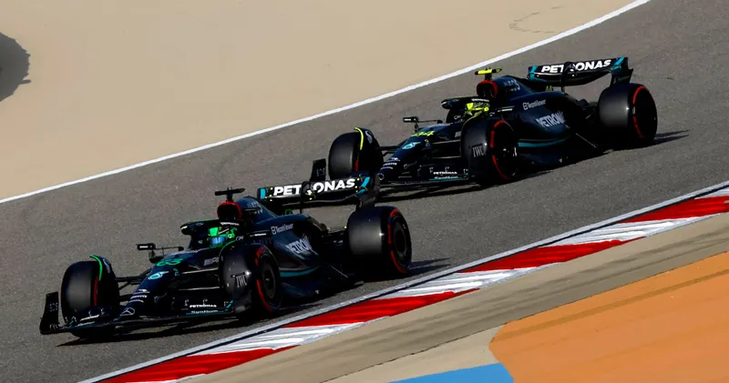 Mercedes belandde op verkeerde spoor door Red Bull Racing