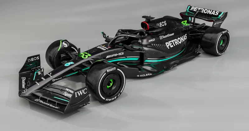 Sidepods op de Mercedes W14 blijven niet lang hetzelfde
