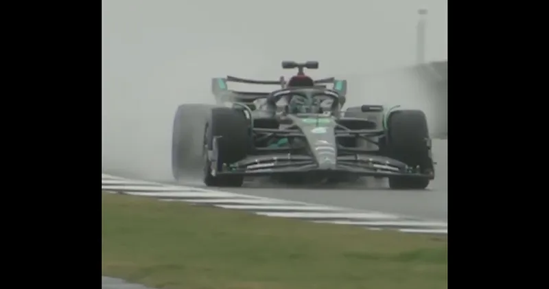 Video. Eerste actiebeelden van de Mercedes W14