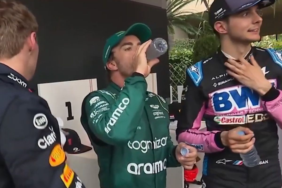 Video: Het onderonsje tussen Verstappen, Alonso en Ocon in Monaco
