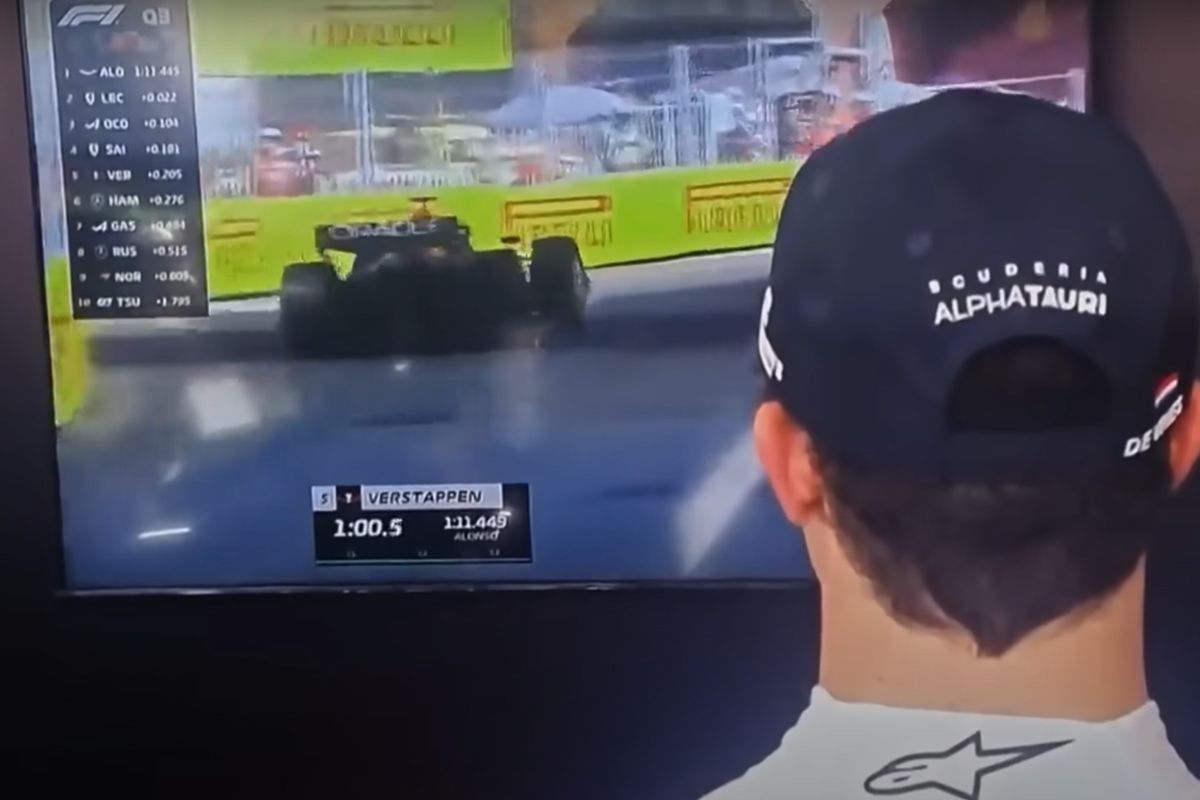 Video: De reactie van Formule 1-coureurs op de pole position van Max Verstappen