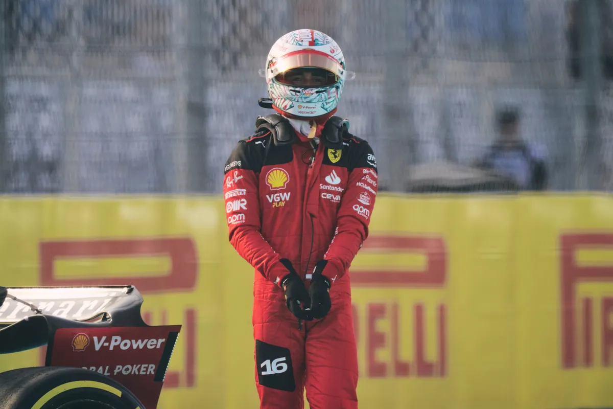 Charles Leclerc ziet een buitenaards Red Bull in Miami