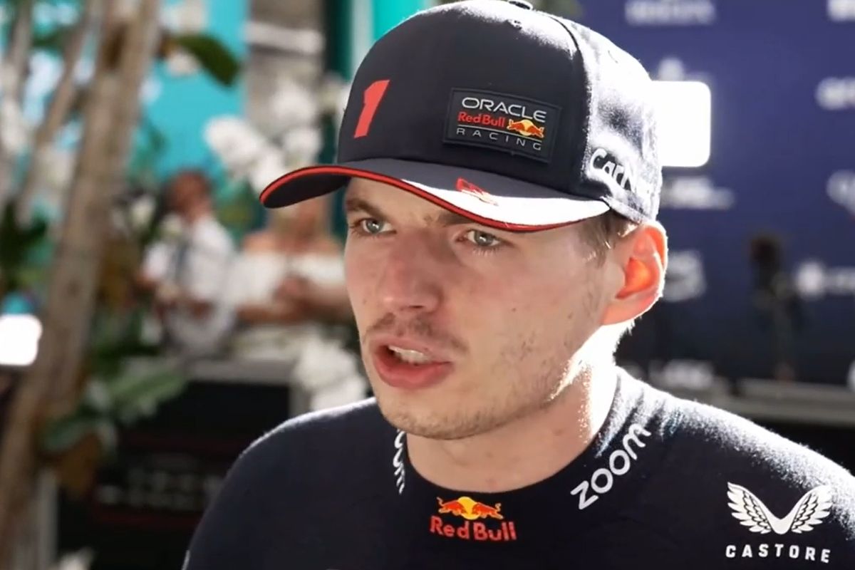 medeleerling heldin Integreren Video: De reactie van Max Verstappen na de Grand Prix van Miami | GP33