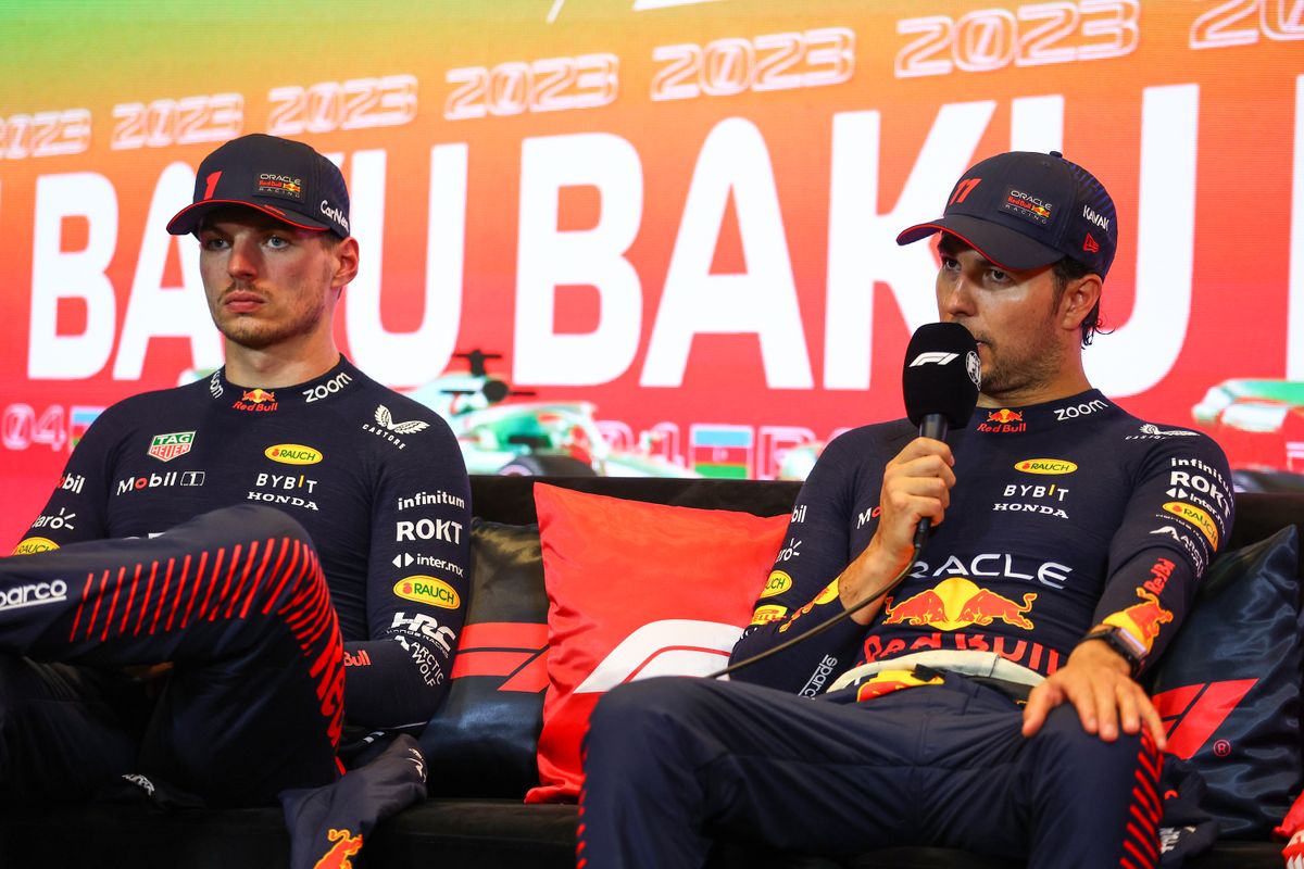 Red Bull-topman waarschuwt Max Verstappen voor Sergio Pérez