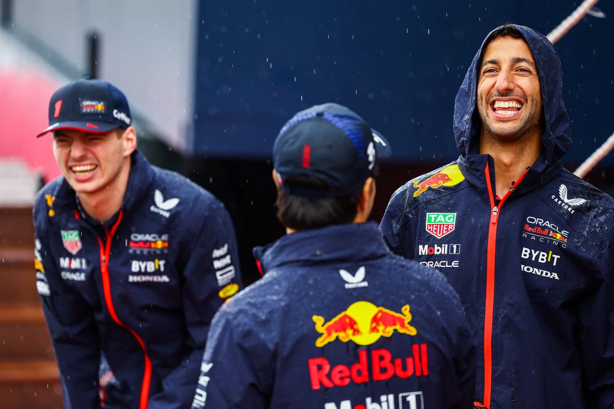 Daniel Ricciardo spreekt zich uit over samenwerking met Sergio Pérez en Max Verstappen