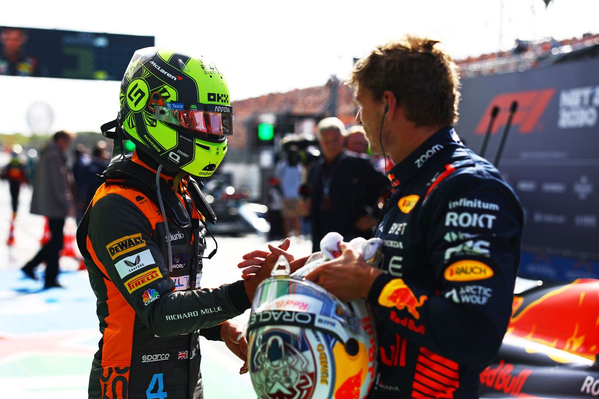 Lando Norris over Max Verstappen: 'Eén van de beste coureurs in de geschiedenis van de Formule 1'