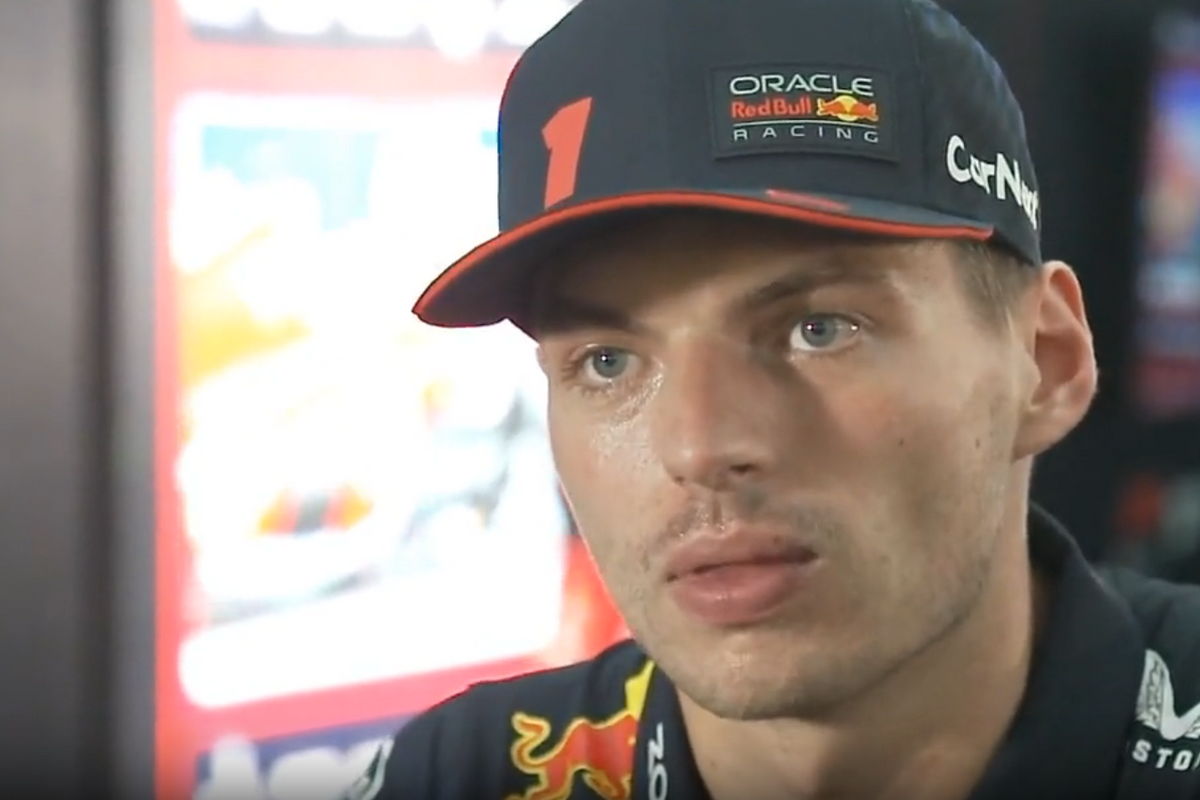 Video: De reactie van Max Verstappen na de kwalificatie in Singapore