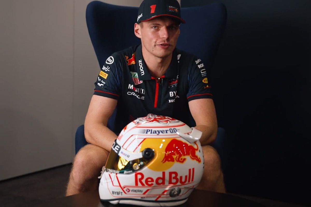 Video: Max Verstappen maakt speciale racehelm bekend voor GP van Japan