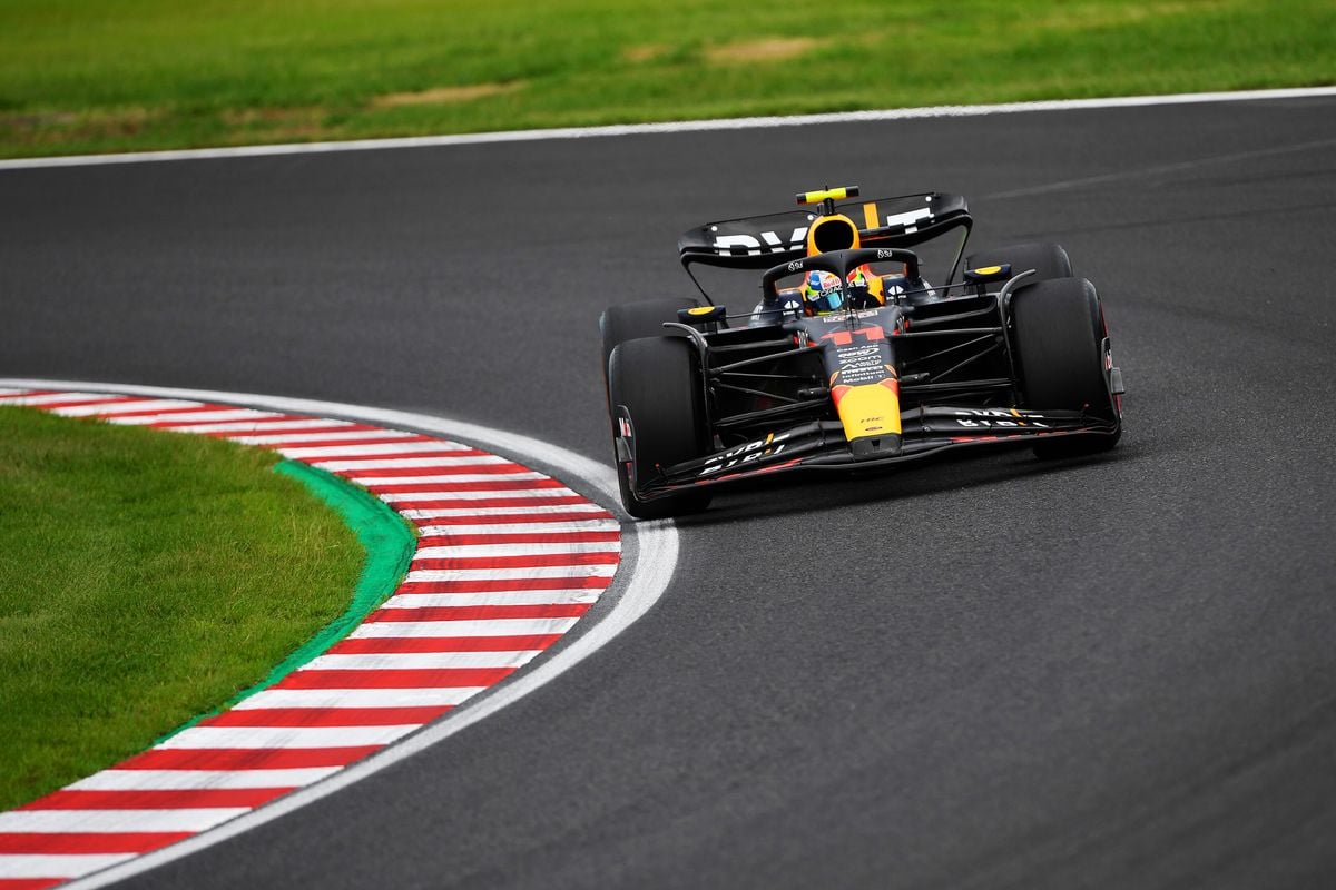 Sergio Pérez benoemt pijnpunt tijdens GP Japan: 'Zeker met de hogere temperaturen'