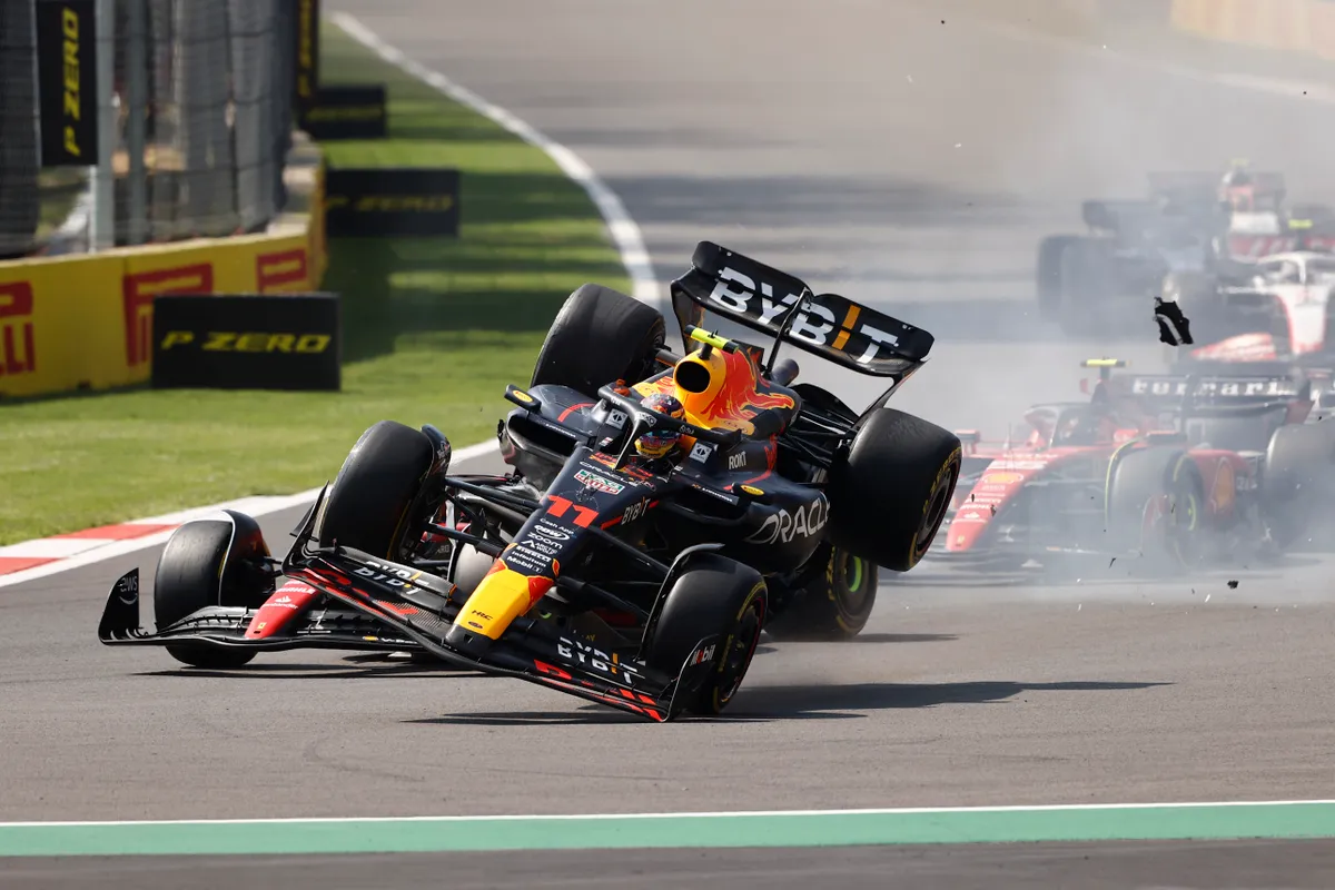 sergio perez crash