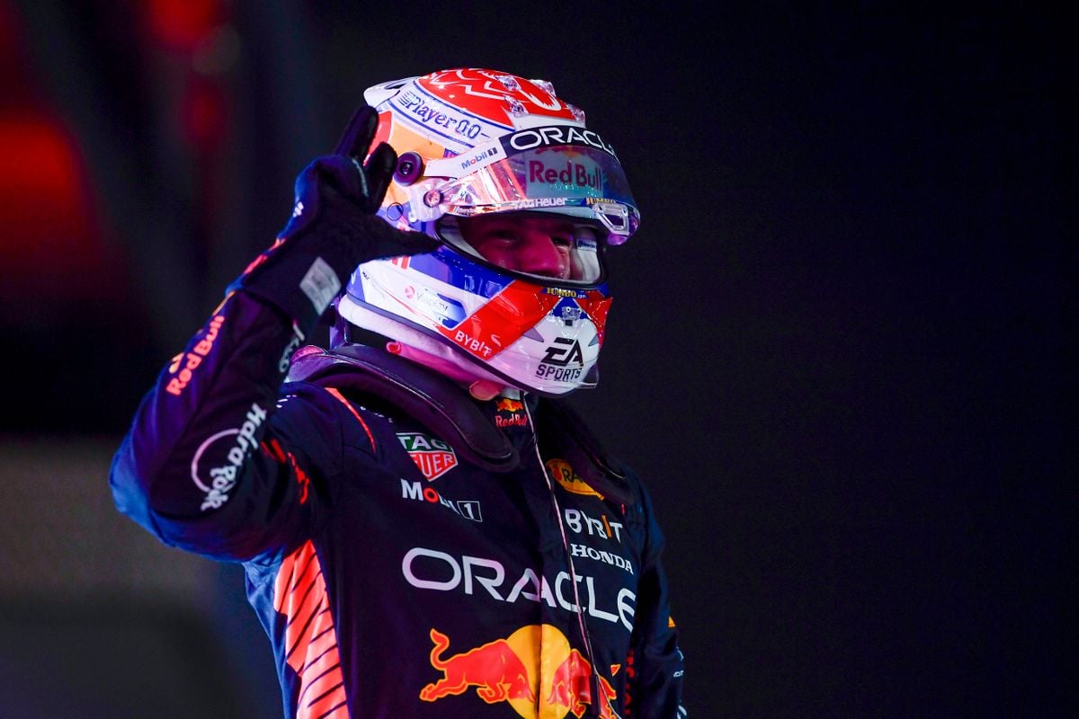 Max Verstappen kroont zich na inhaalrace in Qatar tot drievoudig wereldkampioen