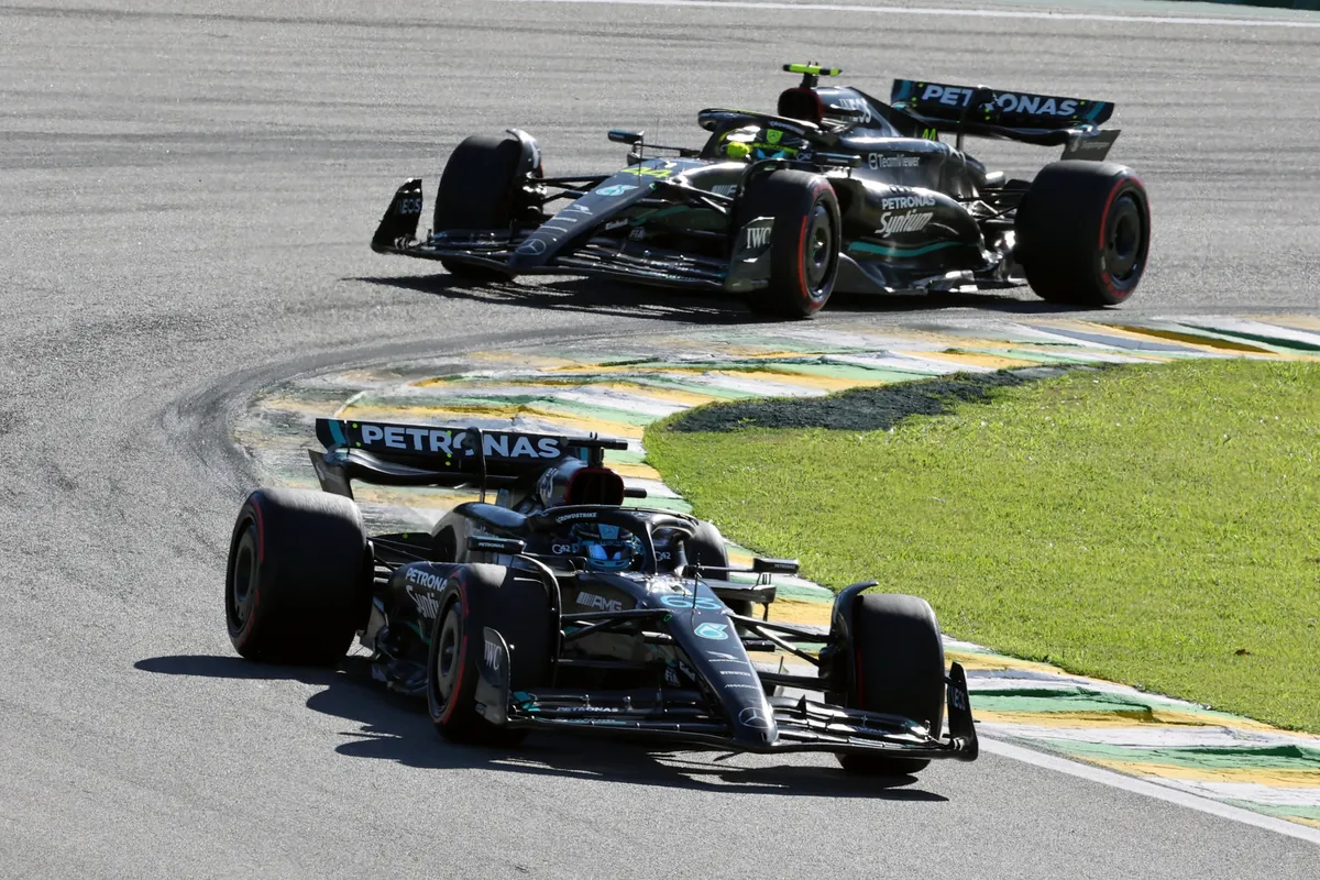 russell hamilton mercedes