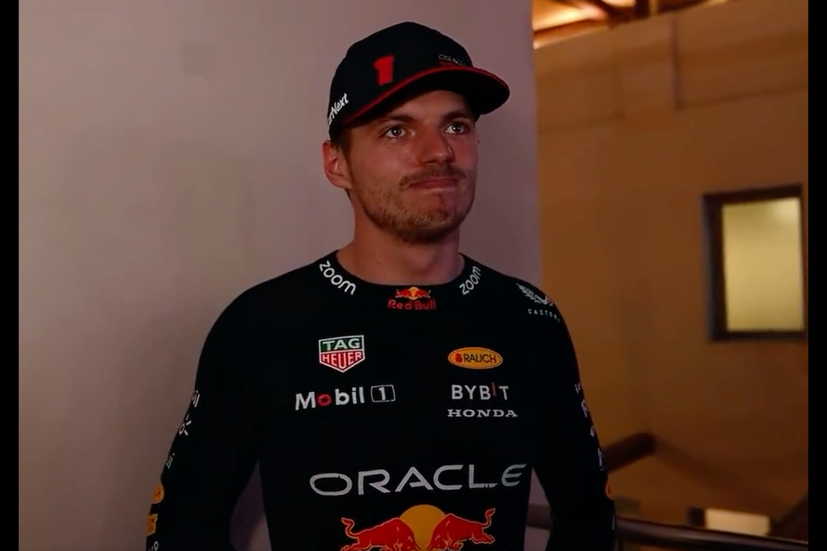 Video: Max Verstappen krijgt een brok in zijn keel tijdens interview: 'Ik ben bang...'