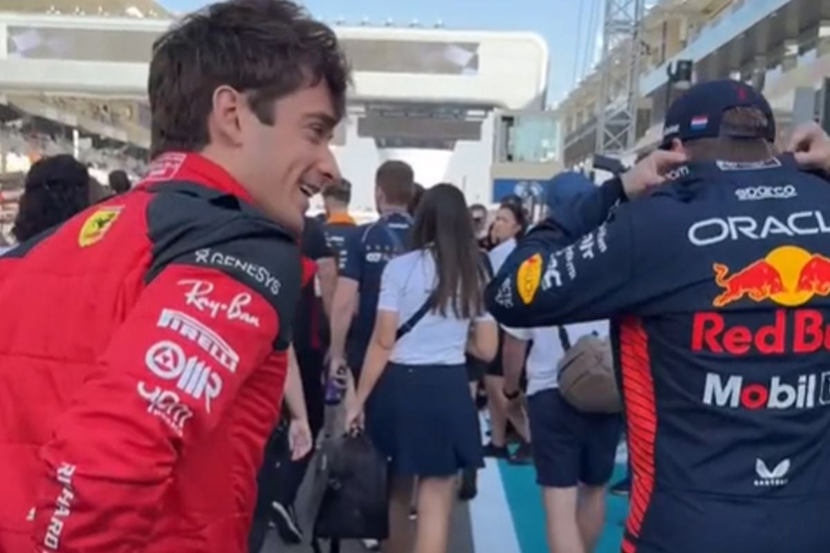 Video: Max Verstappen neemt Formule 1-concurrenten beet in Abu Dhabi