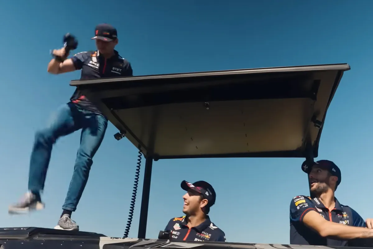 verstappen perez ricciardo race