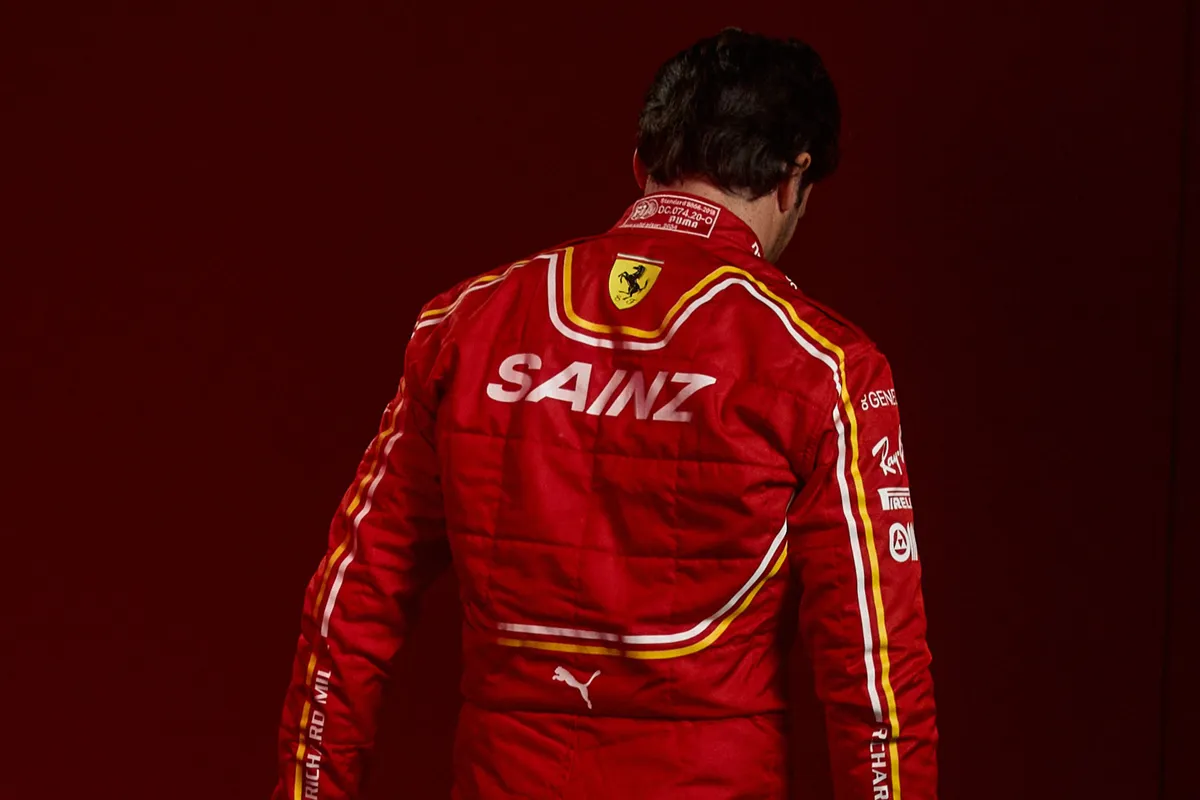 carlos sainz suit 2024